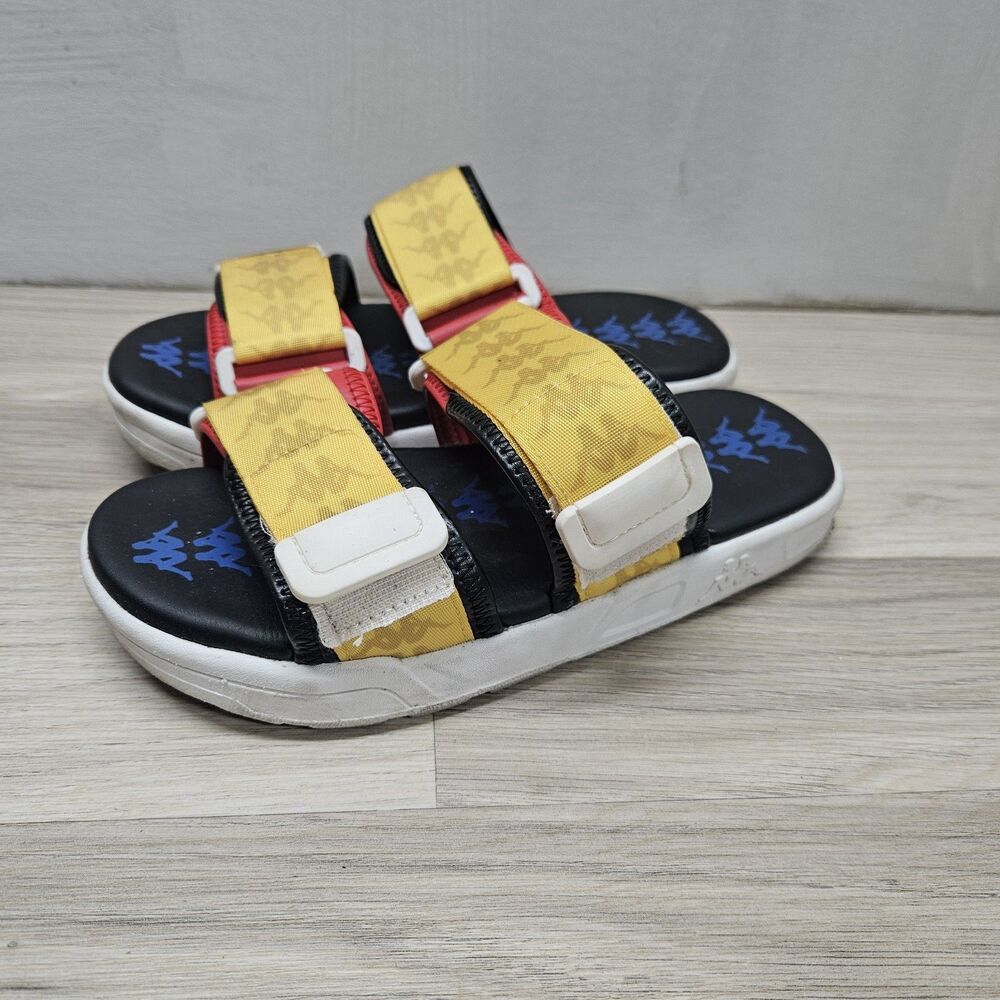 Kappa 222 Banda Aster 5 Sandals Womens Size 8 Colorful Casual Adjustable Slides
